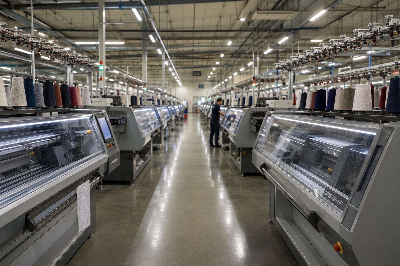 Nile Tricot — knit production hall